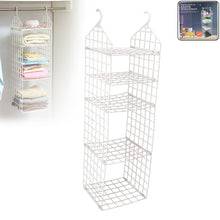 MULTIPURPOSE 5 LAYER FOLDING CLOTHES STORAGE RACKS||CLOSET FOR STUDENTS WARDROBE SHELVES SOCKS, SCARF, T-SHIRT, ETC||HANGING ORGANIZER STORAGE HOLDERS & RACKS