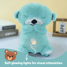 Soft Plush Musical Teddy Bear Toy with LED Light  (1 Pc)
